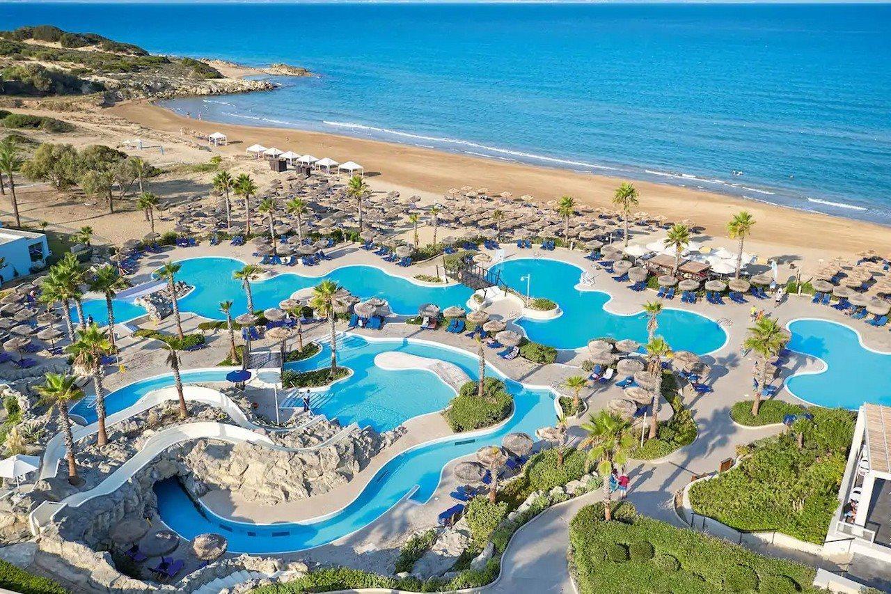 Grecotel Luxme Palms At Riviera Olympia & Aqua Park Loutra Kyllinis Exterior photo