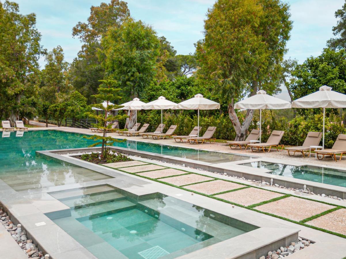 Grecotel Luxme Palms At Riviera Olympia & Aqua Park Loutra Kyllinis Exterior photo