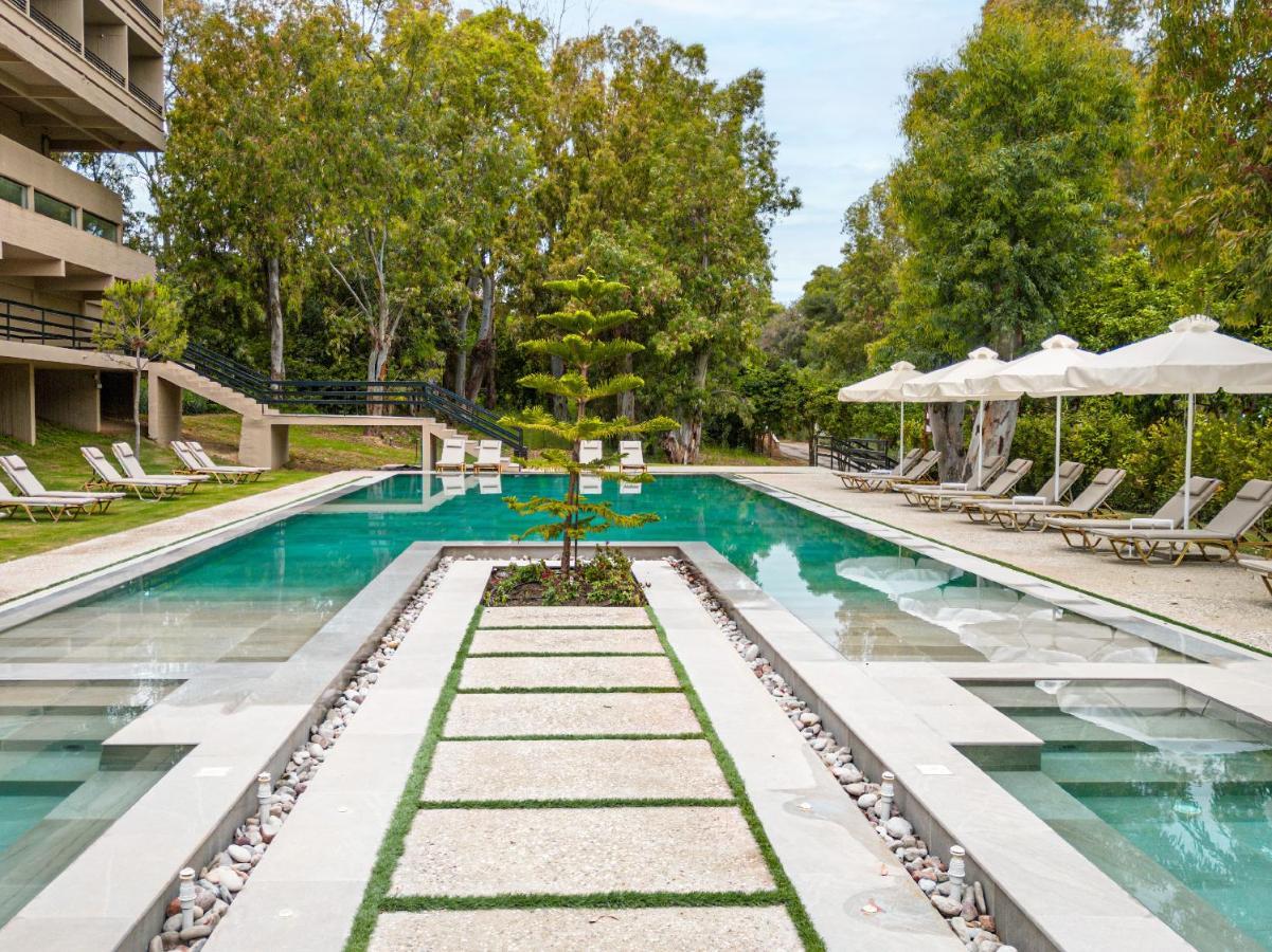 Grecotel Luxme Palms At Riviera Olympia & Aqua Park Loutra Kyllinis Exterior photo